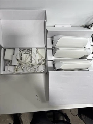 Netgear Orbi RBK763-100NAR AX5400 Tri-band Wi-Fi 6 Mesh 1 Router + 2 Satellites - Image 1 of 4