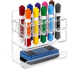 Dry Erase Marker Holder 10 Slots Whiteboard M...