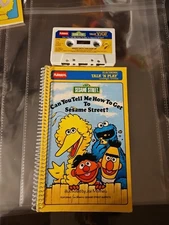 Vintage Playskool Sesame Street Electronic Talk N Play Big Bird & Friends Tested