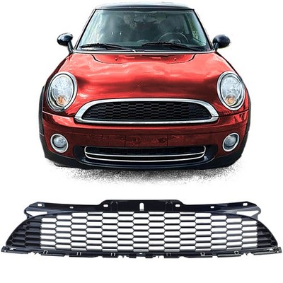 Waben Kühlergrill Schwarz Glanz für Mini One Cooper JCW R56 R57 R58 R59