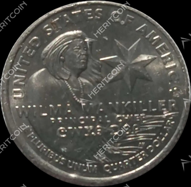 Wilma Mankiller America Woman2022P.MS/ CROSSING THE DELAWARE 2021 D MS BOTH RARE