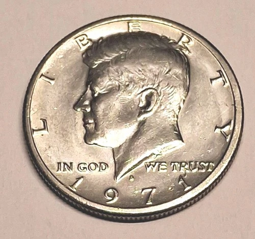 1971 D Kennedy 50c  Half Dollar - Liberty  U.s. Coin* Denver *  KA4