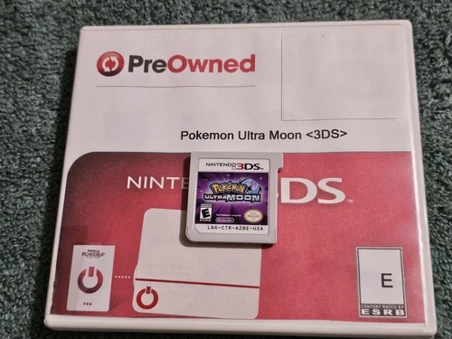 Pokemon Ultra Moon Nintendo 3DS Authentic Tested Cartridge Only