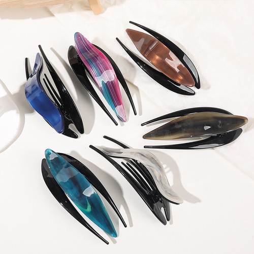 13cm Duckbill Hair Claws Womens Barrettes Hair Clips Ponytail Hair Accessories🎀 - Picture 11 of 21