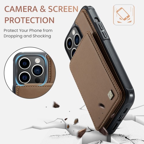 For Apple 16 /15/14/13 Pro Max Shockproof Magnetic Wallet Card Slot Leather Case - Picture 29 of 46