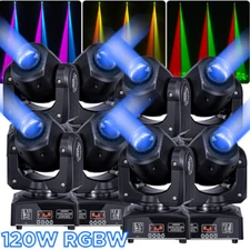 120W LED Moving Head Light RGBW Gobo Beam Stage DJ Disco Show DMX Spot Light NEW
