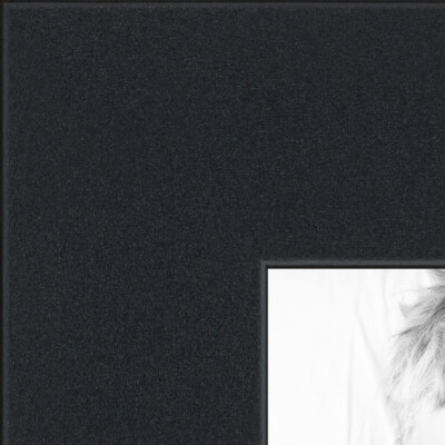 ArtToFrames Custom Picture Poster Frame Satin Black 1.25'' Wide