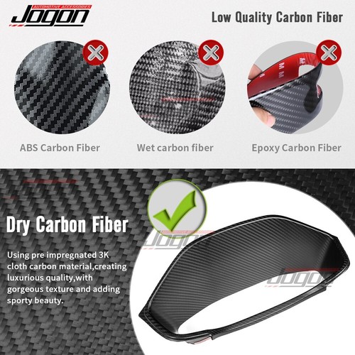 Cubierta de cuadro de instrumentos de carbono mate para Acura Integra A-Spec tipo S 23+ - Imagen 7 de 11