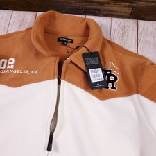 NWT 198 True religion 02 Western Varsity Jacket Zip Up Size L