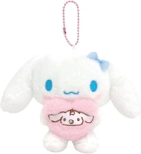 Sanrio Character Cinnamoroll Mascot Holder ( Favorite Heart) Plush Doll New JP