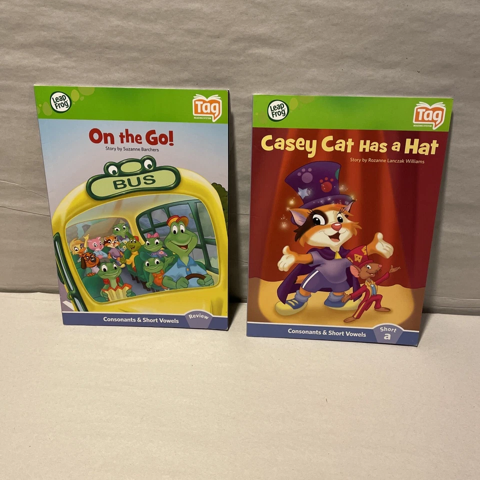 LeapFrog Tag Reader books Lot Of 8 Softcover EUC - Image 4 of 4