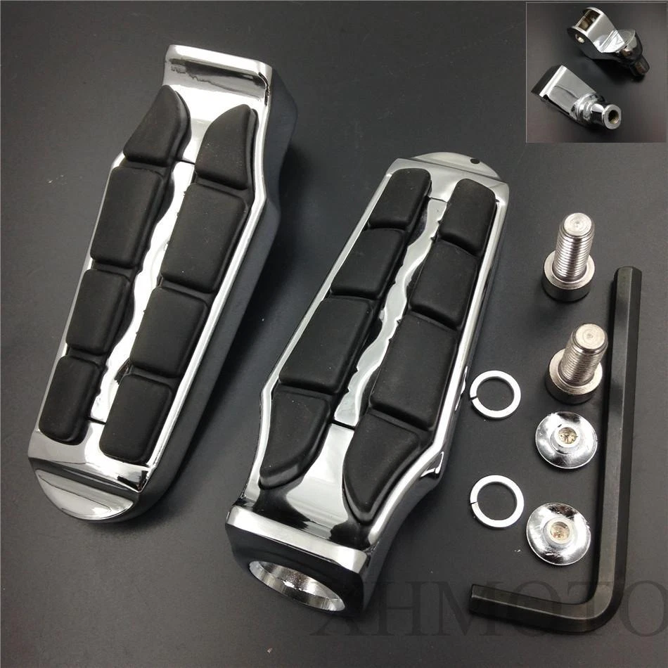 Clavijas delanteras personalizadas para HONDA GoldWing GL1500 ACE 1100 Tourer Valkyrie Foto 4 de 4