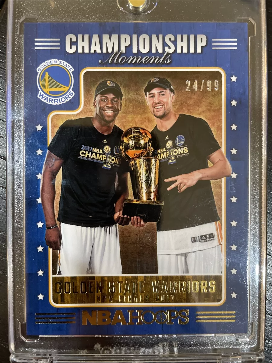 2017-18 Hoops Championship Moments #7 Draymond Green Klay Thompson 24/99 -  E