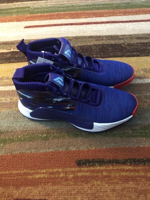 adidas dame 5 collegiate purple
