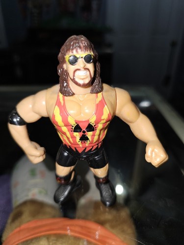 Wwf Hasbro Adam Bomb loose near mint...