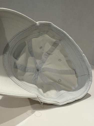Cappello Yamaha Papà Colore Bianco con Toppa Onda Blu, Taglia Adulto Pulito - Foto 7 di 8