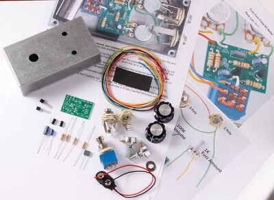 Updated with PCB - Fuzz Face Clone Full Guitar Pedal Kit Drilled