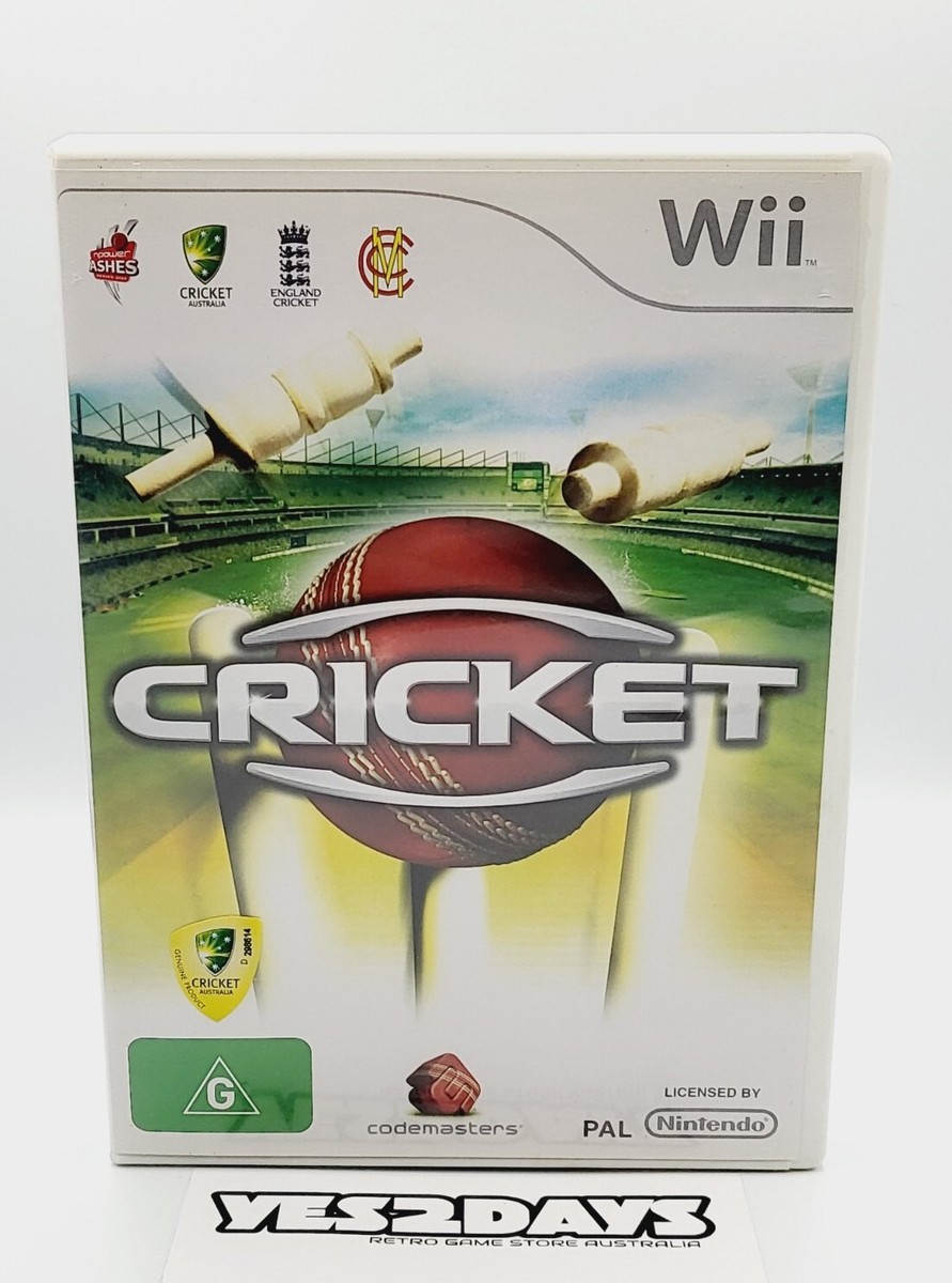 Cricket Nintendo Wii Game PAL With Manual Tested for sale online
