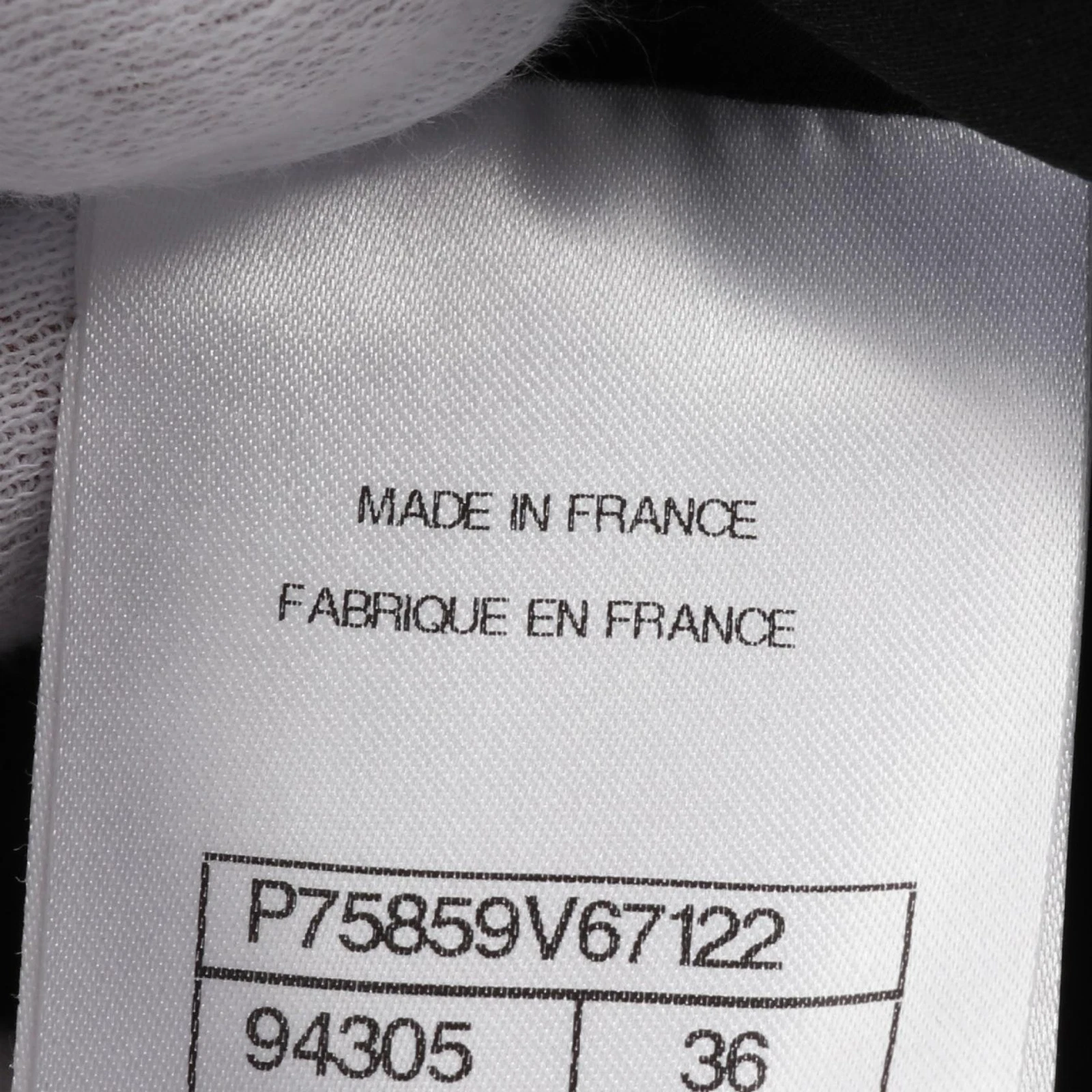 Cappotto poncho CHANEL Camelia bottoni P75859V67122 viscosa nero usato don