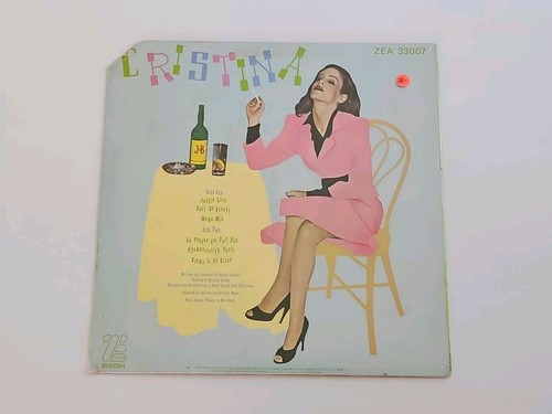 CRISTINA Cristina Lp Vinyl Record ZEA 33007 Rare Disco Original Seal EX - Picture 8 of 8