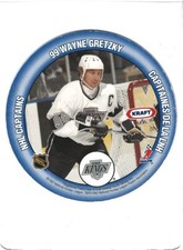1993-94 Kraft NHL Captains Disc Wayne Gretzky & Wendel Clark  HOF Hockey +++++++