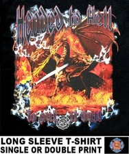 Firefighters Go Into Hell To Put A Fire Out Evil Fire Breathing Dragon T-shirt