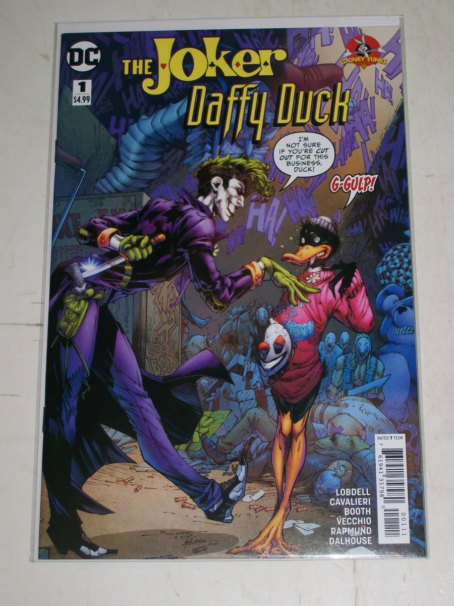Joker Daffy Duck Special #1 Regular & Variant cover set unread 1st