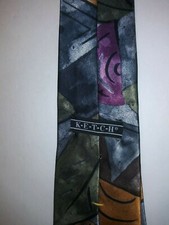 Mens Necktie Ketch muticolor 100 polyester