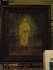 Vintage 1880-90's John Newell Pittsburgh Pirates Original Baseball Photo Portrai