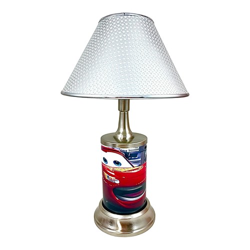 Cars Metal License Plate Handmade Sport Table Lamp - Picture 14 of 25
