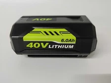 40V 6.0Ah Battery for Ryobi 40 Volt Lithium OP4050 OP40602 OP40261 OP4060 OP4030