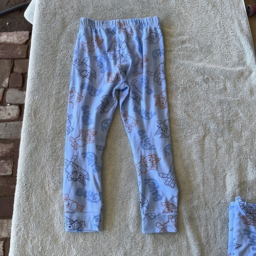NEW Kids 6 Bluey Pajamas 2pce Long Sleeve Unisex Blue Bingo Dog Puppy - Picture 7 of 11