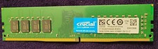 Crucial 16GB DDR4-2400 PC4-19200 UDIMM Desktop Memory