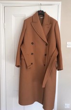 Stella Mccartney Wool Camel Coat - Rrp £2344 - Free Shipping