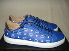 100% AUTHENTIC NEW MEN MCM BLUE VISETOS LOGO GROUP LOW TOP SNEAKERS EU 44/US 11 — photo 8