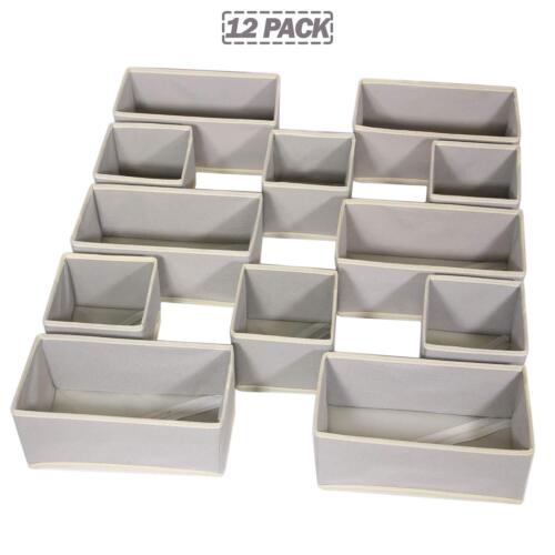 Foldable Cloth Storage Box Closet Dresser Drawer Organizer Fabric Baskets Bins C - Picture 7 of 7