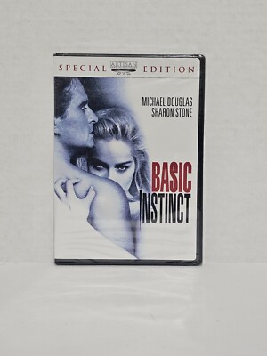 Basic Instinct DVD, 2003, Special Edition  R Sharon Stone, Micheal Douglas New