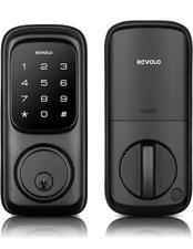 Revolo Door Locks Touchscreen Keypads Keyless Entry Door Lock - Matte Black