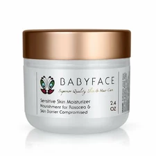 Babyface Sensitive Skin Anti-aging Moisturizer, Hyaluronic Acid & proVitamin B5