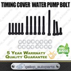 14 Stainless Steel TIMING COVER WATER PUMP BOLT Black For HOLDEN 253 304 308 V8