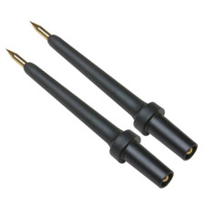 2PK 4MM BANANA JACK 3" PUNTA NEGRA Sonda de alimentación PPTK0024