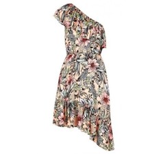 MINKPINK Wattle Wonder 1-shoulder Floral dress - S NWOT