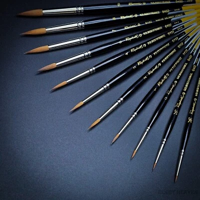 Raphael Kolinsky Sable 8402 Serie extrafeine Spitze Bürsten kombinierter Versand