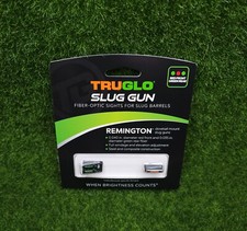 Truglo Slug Gun Fiber Optic Sight Set Remington Slug Barrels Greenred - Tg961r