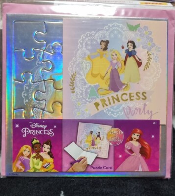 Disney Princess Card Puzzle  Holo 25 tlg. NEU