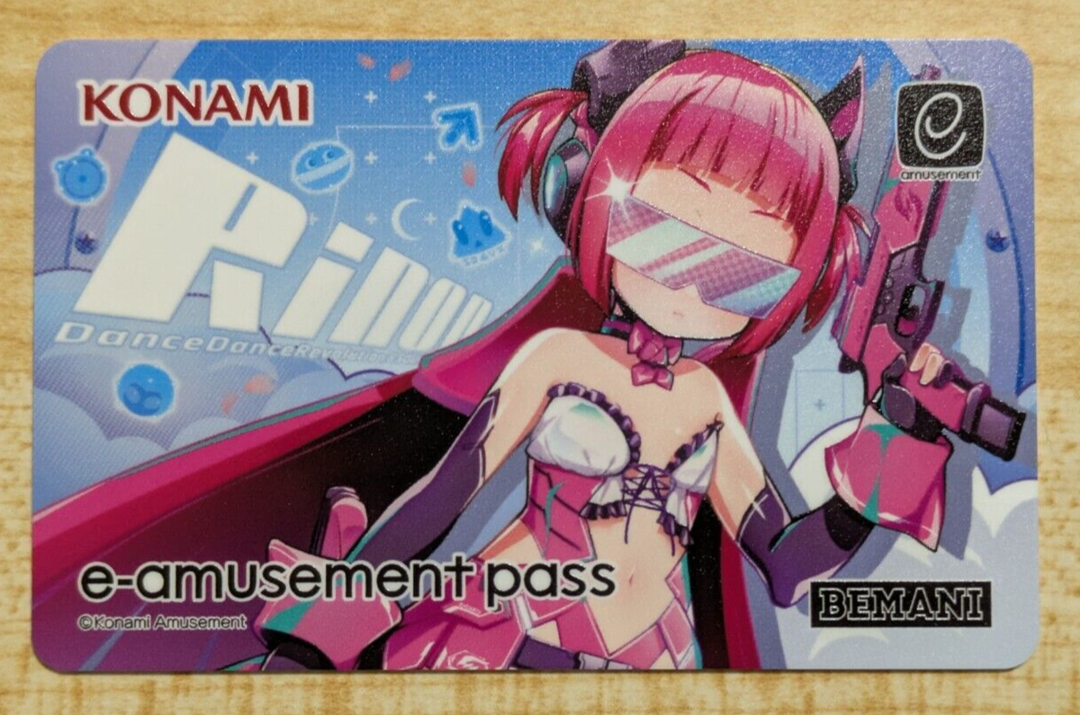SHIPS FROM USA NEW Konami e-AMUSEMENT PASS Card Dance Dance