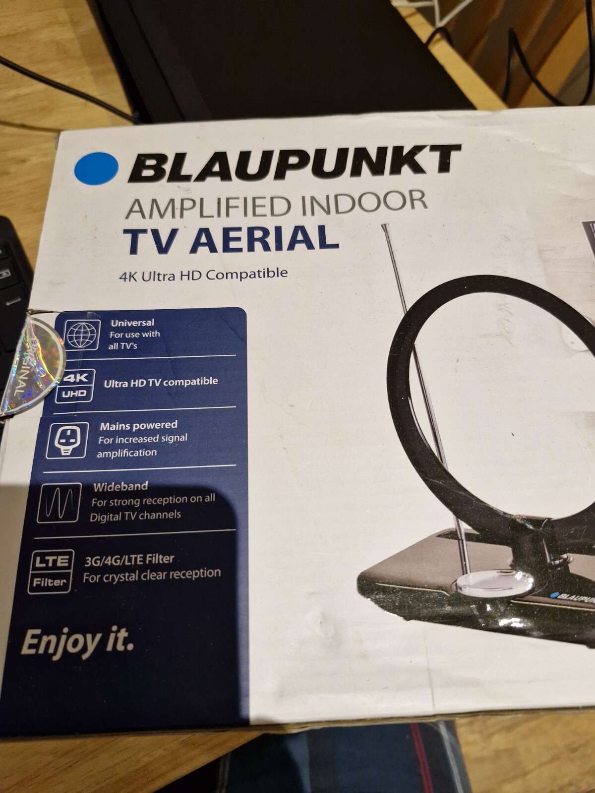 blaupunkt amplified indoor tv aerial eBay