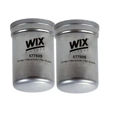 Wix Pair Set 2 Engine Motor Oil Filters For John Deere Equipment Liebherr Diesel