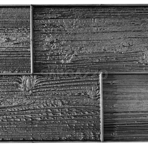 TABLA DE MADERA GOMA Sello de hormigón GOMA Textura Alfombra Impresión Yeso - Imagen 3 de 14