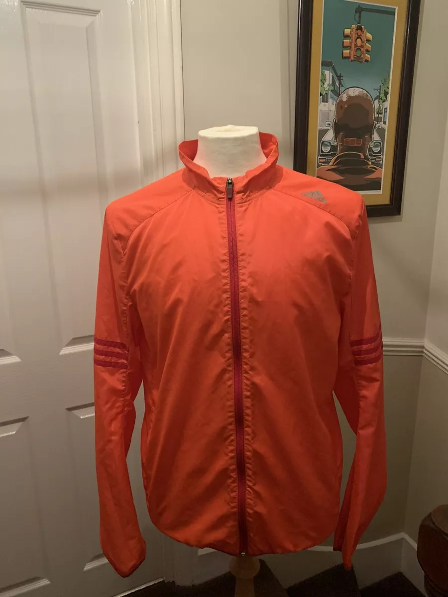 adidas running jacket s m unisex burnt orange eBay
